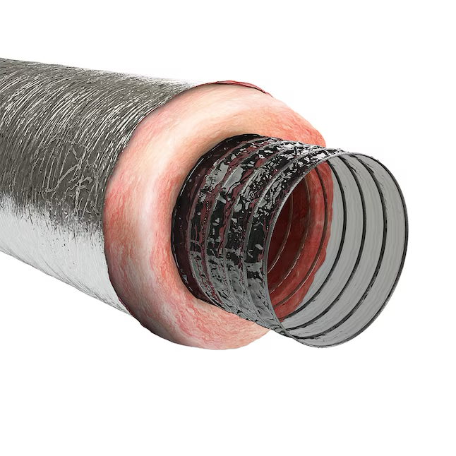 IMPERIAL 5-in x 300-in Polyester Insulated Flexible Duct R 6