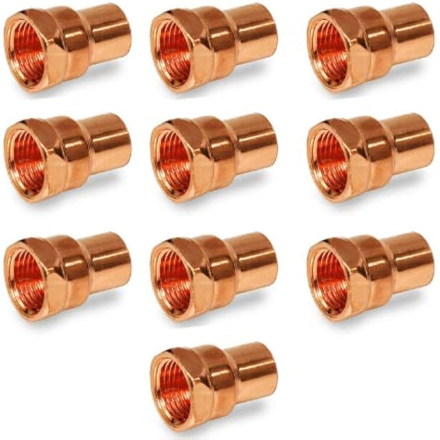 SABER SELECT 1/2-in SWT x 1/2-in FIP Copper Female Adapter