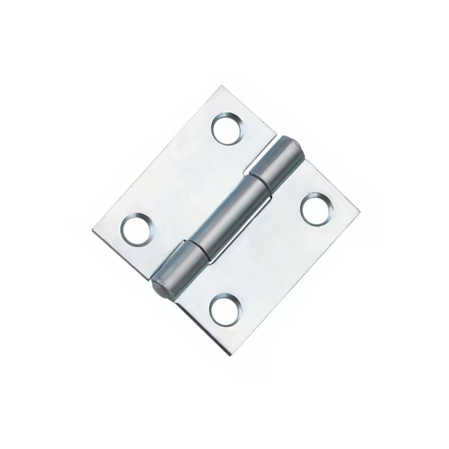 Bisagra para puerta interior/exterior de embutir plateada RELIABILT de 1-1/2 pulg. de alto (paquete de 2)