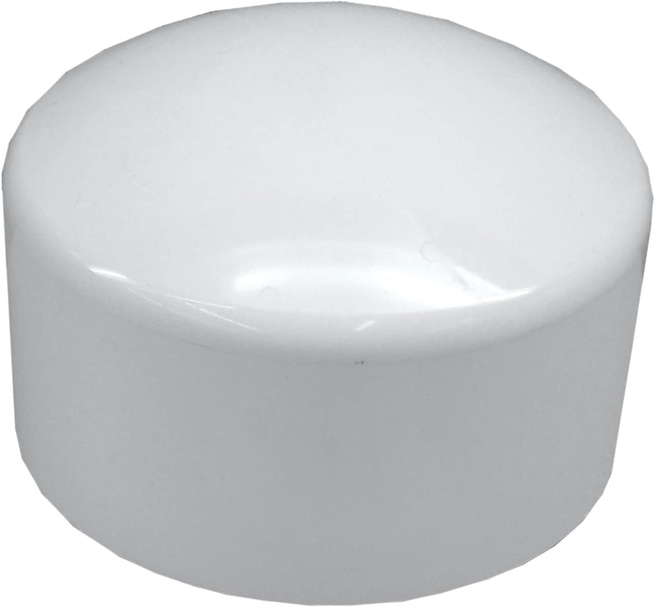 4" PVC Slip Drain Cap - Schedule 40