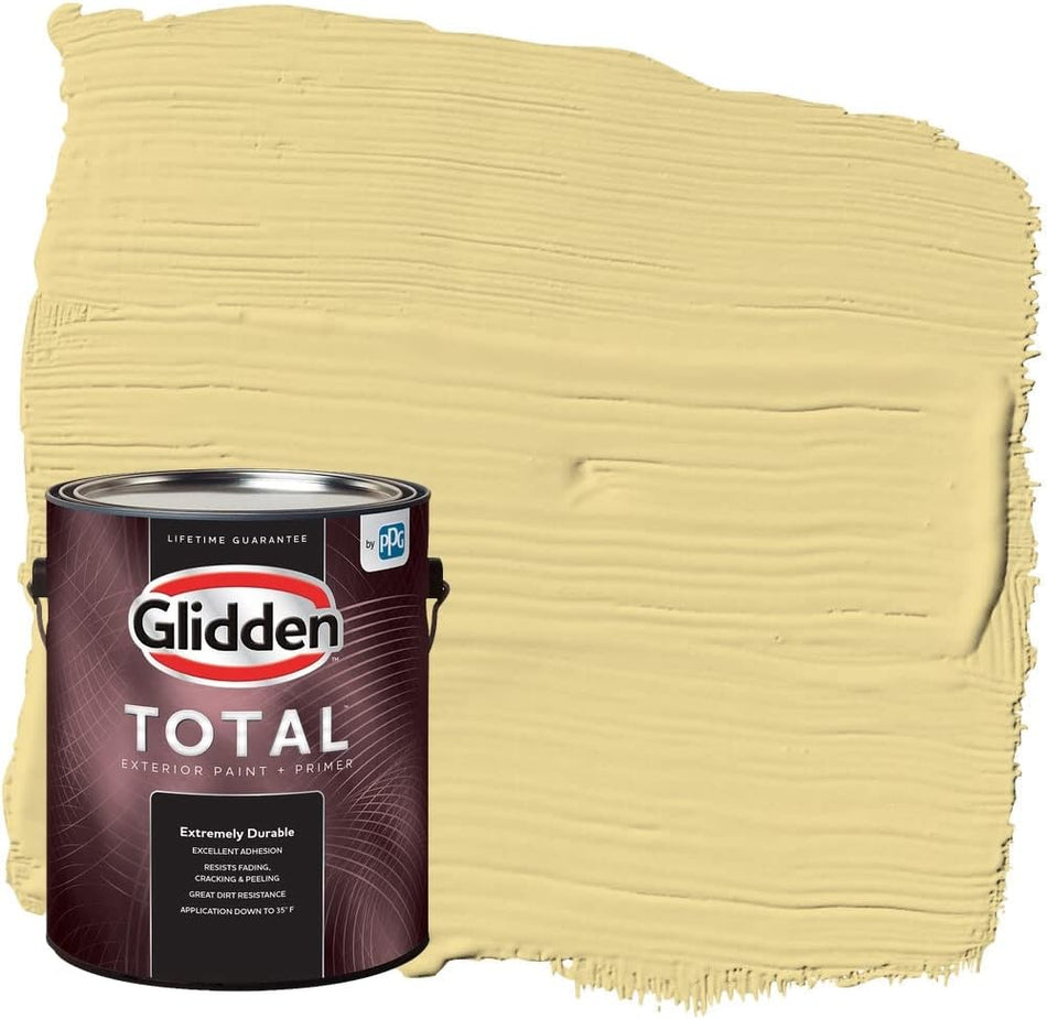 Pintura e imprimador para exteriores Glidden Total Semibrillante, Wayward Wind