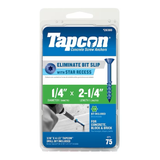 Tapcon 1/4-in x 2-1/4-in Concrete Anchors (75-Pack)