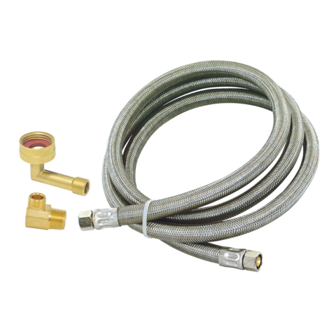 Eastman 4 ft. Braided Dishwasher Supply Line