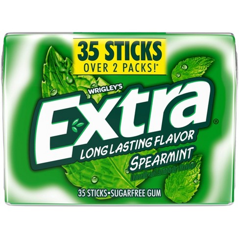 Extra Sugar Free Chewing Gum (35-Pack, Spearmint)