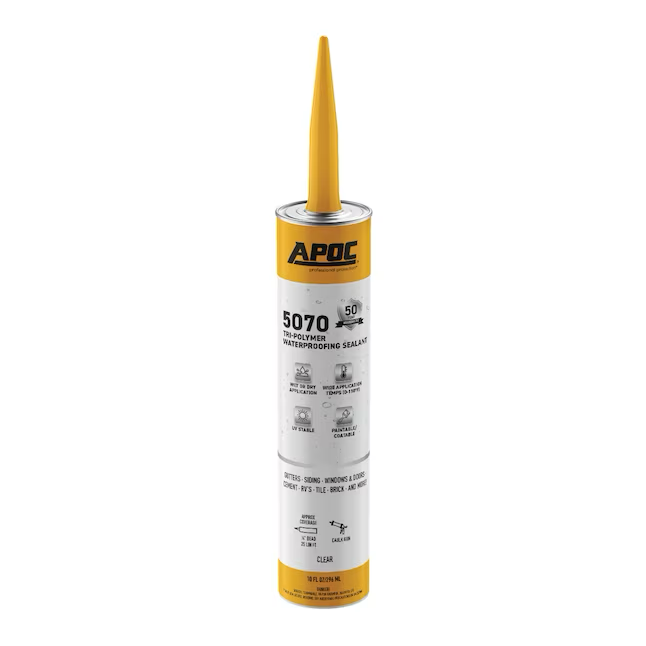 APOC 5070 10.1-oz Waterproof Elastomeric Cement Roof Sealant