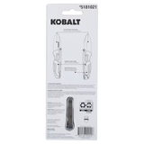 Kobalt 2,5-Zoll-Drop-Point-Taschenmesser aus Edelstahl