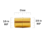 Proline Series 3/8-in x 3/8-in Threaded Male Adapter Nipple Fitting