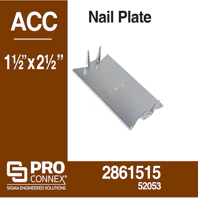 Sigma ProConnex 2-1/2-in x 1-1/2-in-Gauge Nail Plates