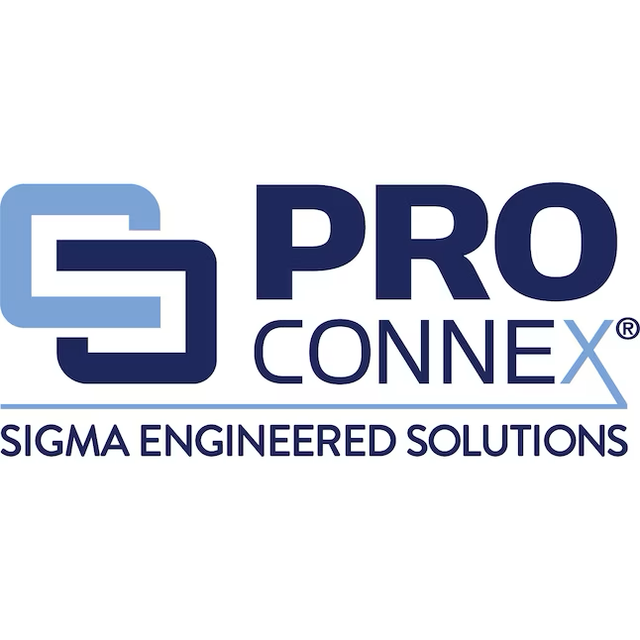 Conectores de plástico a presión Sigma ProConnex de 3/8 pulg. para conductos (paquete de 5)