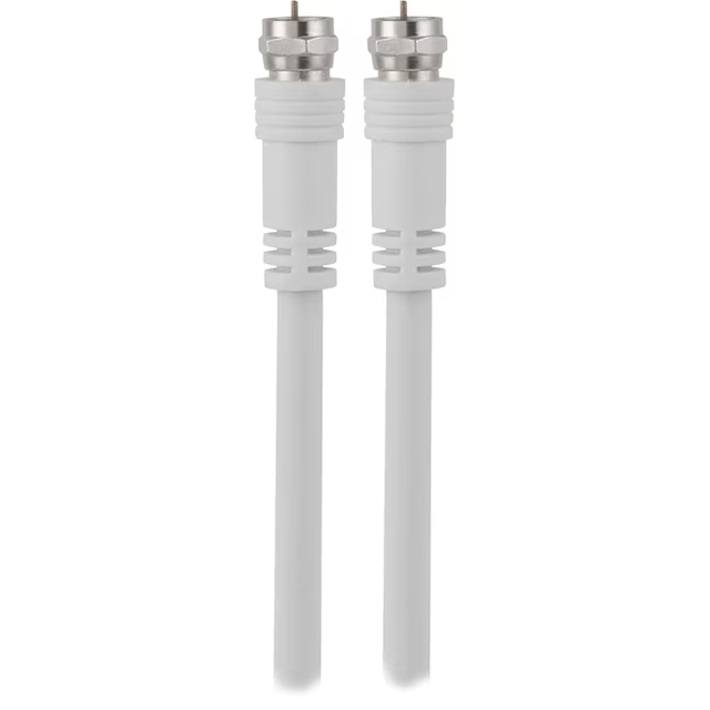 Utilitech 25-ft Rg6 White Coaxial Cable