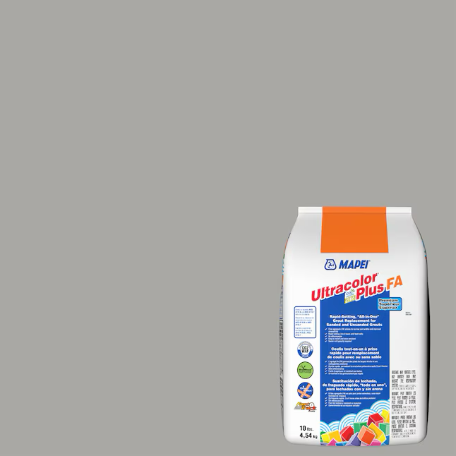 MAPEI Ultracolor Plus FA Silver #5027 Lechada todo en uno (10 lb)