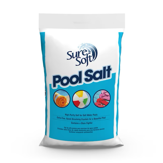 SureSoft 40 lb Bag of High-Purity Salt for Salt Water Pools