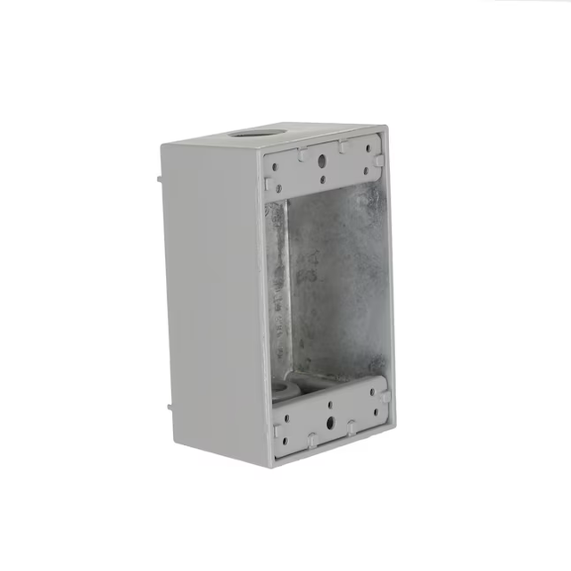 Hubbell Bell 1-Gang Aluminum Weatherproof New Work/Old Work Rectangular Electrical Box