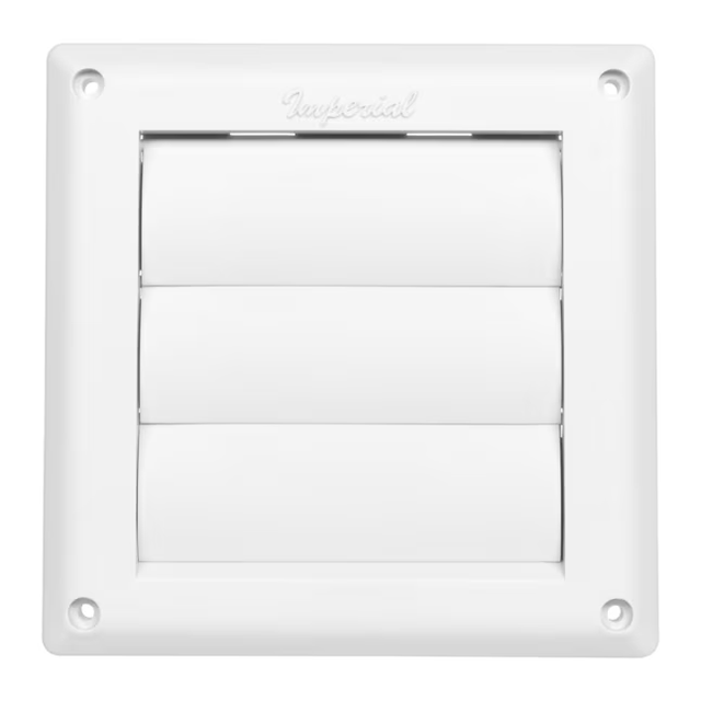 IMPERIAL 4-Inch Vent Cap LVRD White