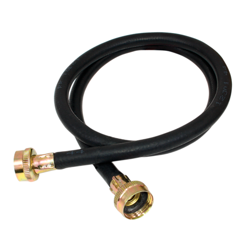 Eastman 5 ft. Black Washing Machine Hose