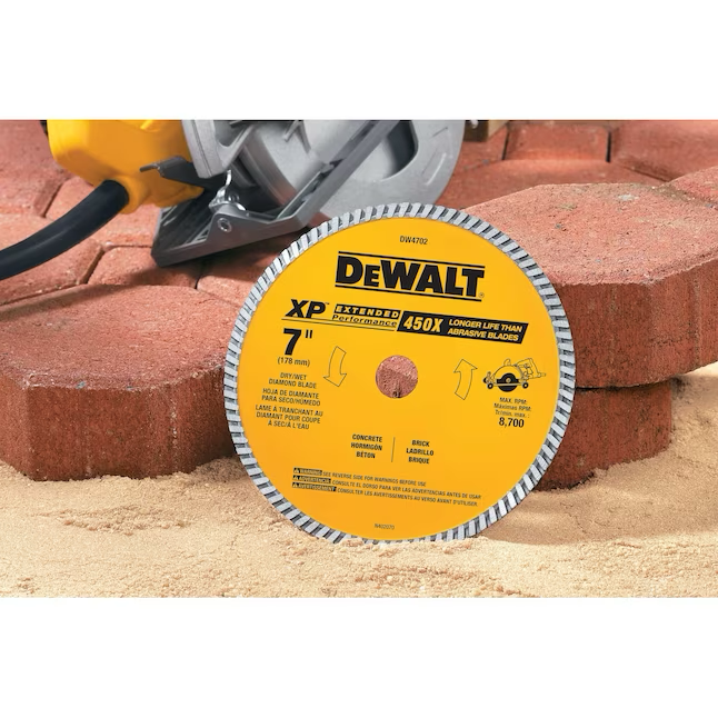 DEWALT 7-in Diamond Tile Saw Blade