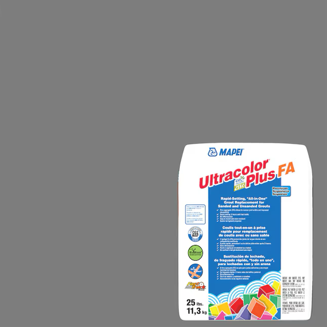 MAPEI Ultracolor Plus FA Pearl Gray #5019 All-in-one Grout (25-lb)