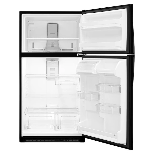 Whirlpool 20,5-cu-ft-Top-Freezer-Kühlschrank (Schwarz)