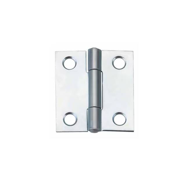 Bisagra para puerta interior/exterior de embutir plateada RELIABILT de 1-1/2 pulg. de alto (paquete de 2)