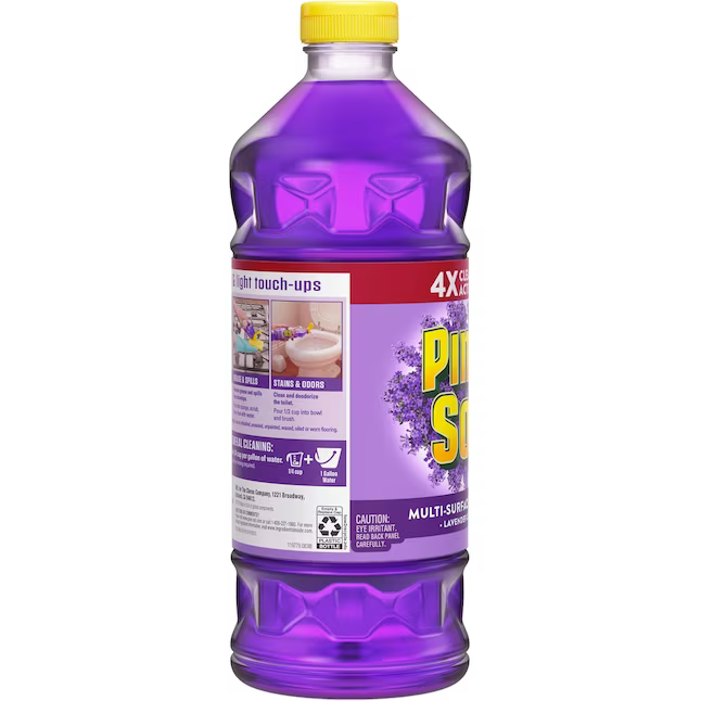 Limpiador multiusos líquido desinfectante Pine-Sol Lavendar Clean de 48 onzas líquidas