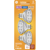 GE 35-Watt EQ MR16 Warm White G5.3 Base Dimmable LED Light Bulb (3-Pack)