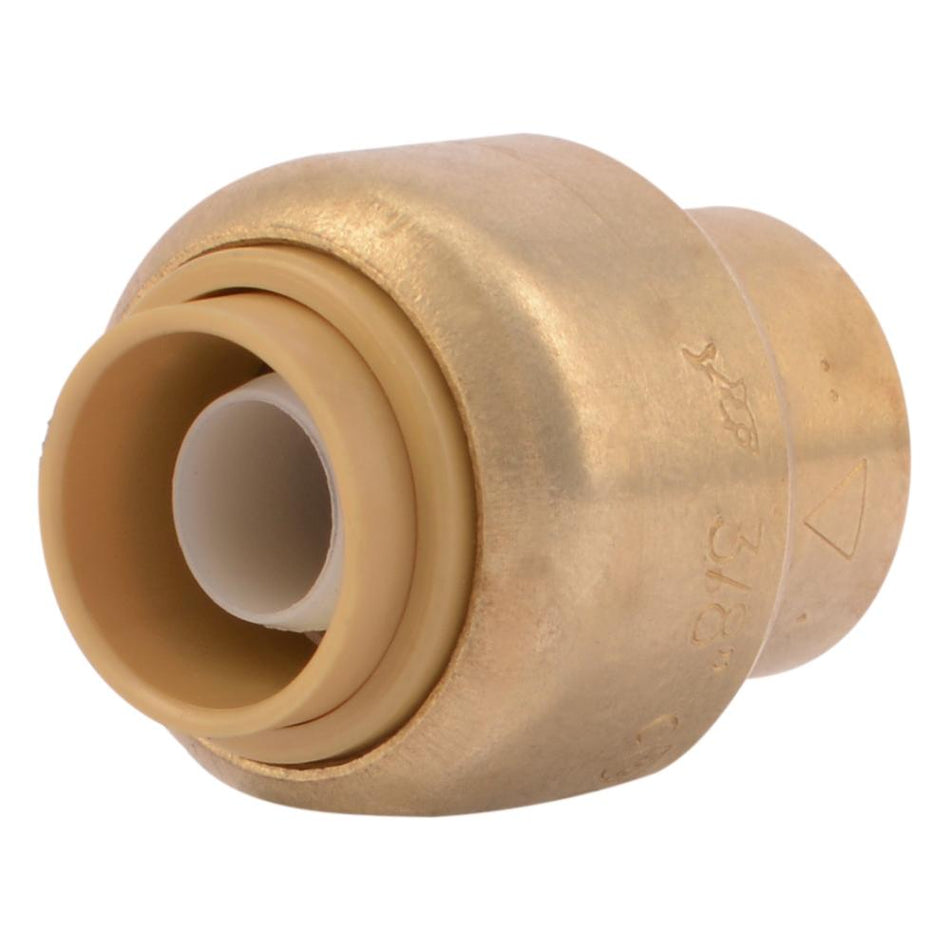 SharkBite 3/8 in. (1/2 in. OD) Brass Push Cap