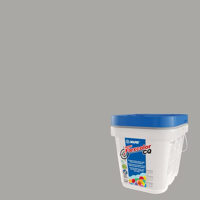 MAPEI Flexcolor CQ Silver #5027 - Lechada premezclada acrílica con arena (1 galón)