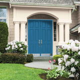 Glidden Total Exterior Paint & Primer Semi-Gloss, Blue Oasis