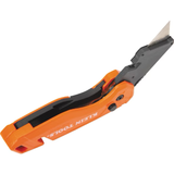 Navaja multiusos plegable de 6 hojas Flickblade de 3/4 in de Klein Tools con almacenamiento de hojas en la herramienta