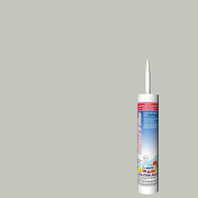 MAPEI Mapesil T Plus 10.1-oz Castle Wall #5227 Silicone Caulk