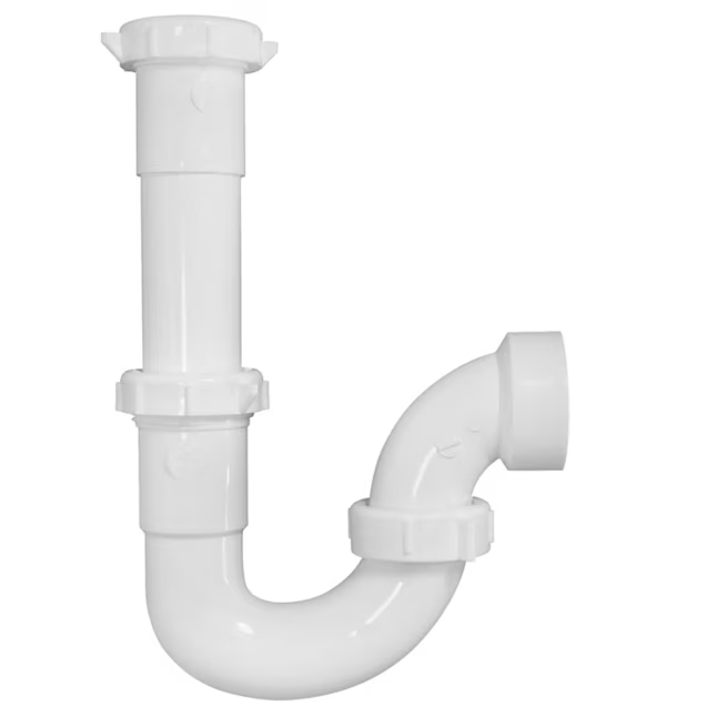 Keeney 1-1/2-in Plastic Sink Trap J-bend