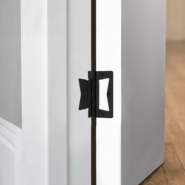 Bisagra para puerta plegable sin embutir de bronce frotado con aceite de 3,5 pulgadas RELIABILT (paquete de 2)