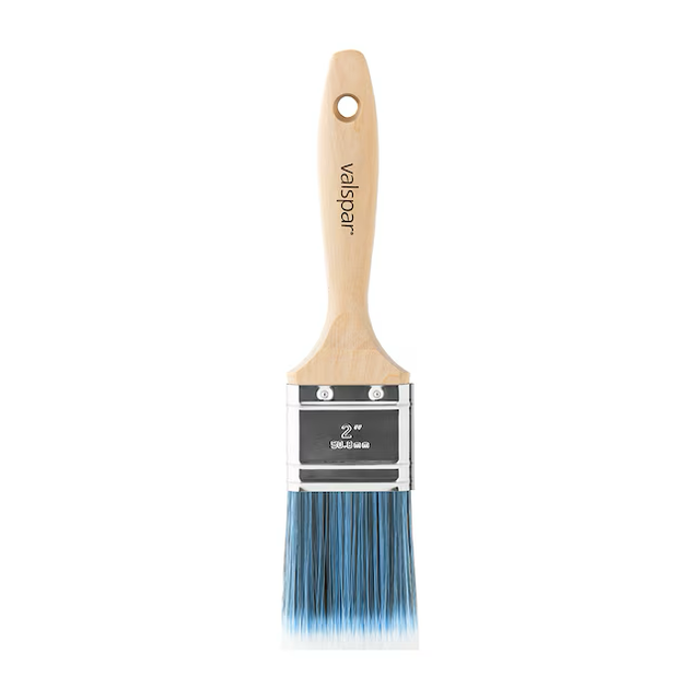 Valspar 2-in Reusable Polyester Flat Paint Brush (Trim Brush)