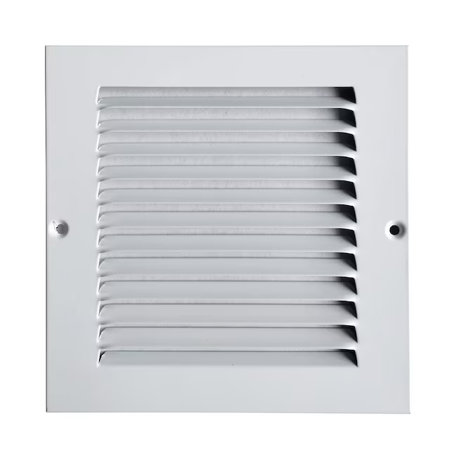 RELIABILT 6-in x 6-in Steel White Sidewall/Ceiling Grille