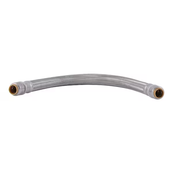 SharkBite Max 1/2 in. Push-to-Connect x 18 in. Stainless Steel Flexible Repair Hose