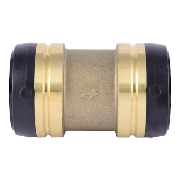 SharkBite 2 in. x 2 in. Brass Push Coupling