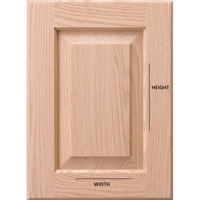 SABER SELECT 10-in W x 28-in H Unfinished Square Wall Cabinet Door (Fits 12-in x 30-in wall box)