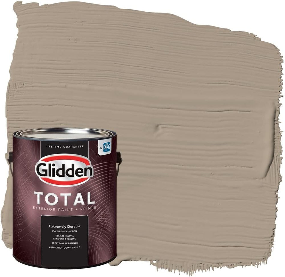 Glidden Total Exterior Paint &amp; Primer Semibrillante, Diversion