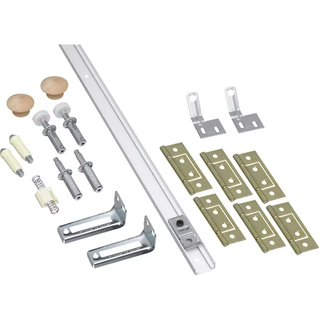 National Hardware 14-Piece Bifold Closet Door Hardware Kit fits 48-in Door Opening