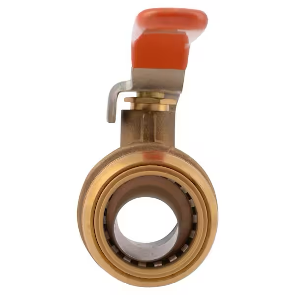 SharkBite 1 in. Brass Push-to-Connect X Female Pipe Thread Ball Valve