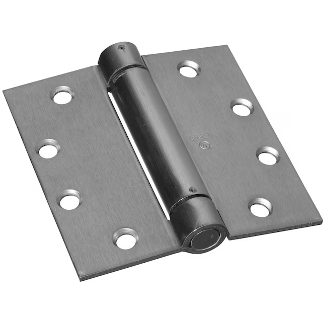 Bisagra para puerta exterior de cilindro cromado de 4-1/2 in de alto de National Hardware