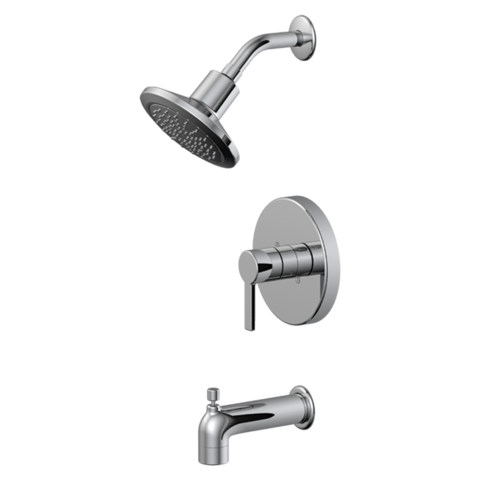 EZ-FLO Chrome Tub and Shower Trim Kit - Metro Collection