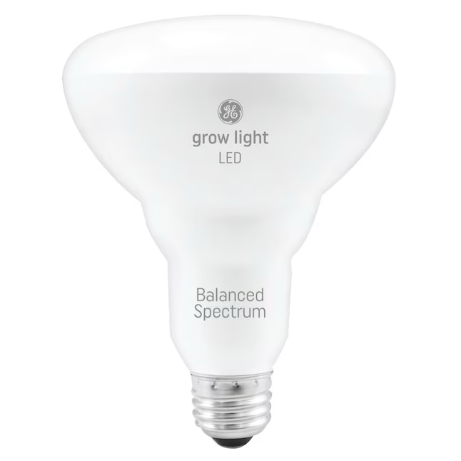 GE Grow: Seeds and Greens 9-Watt EQ BR30 Balanced Spectrum Medium Base (e-26) LED Light Bulb