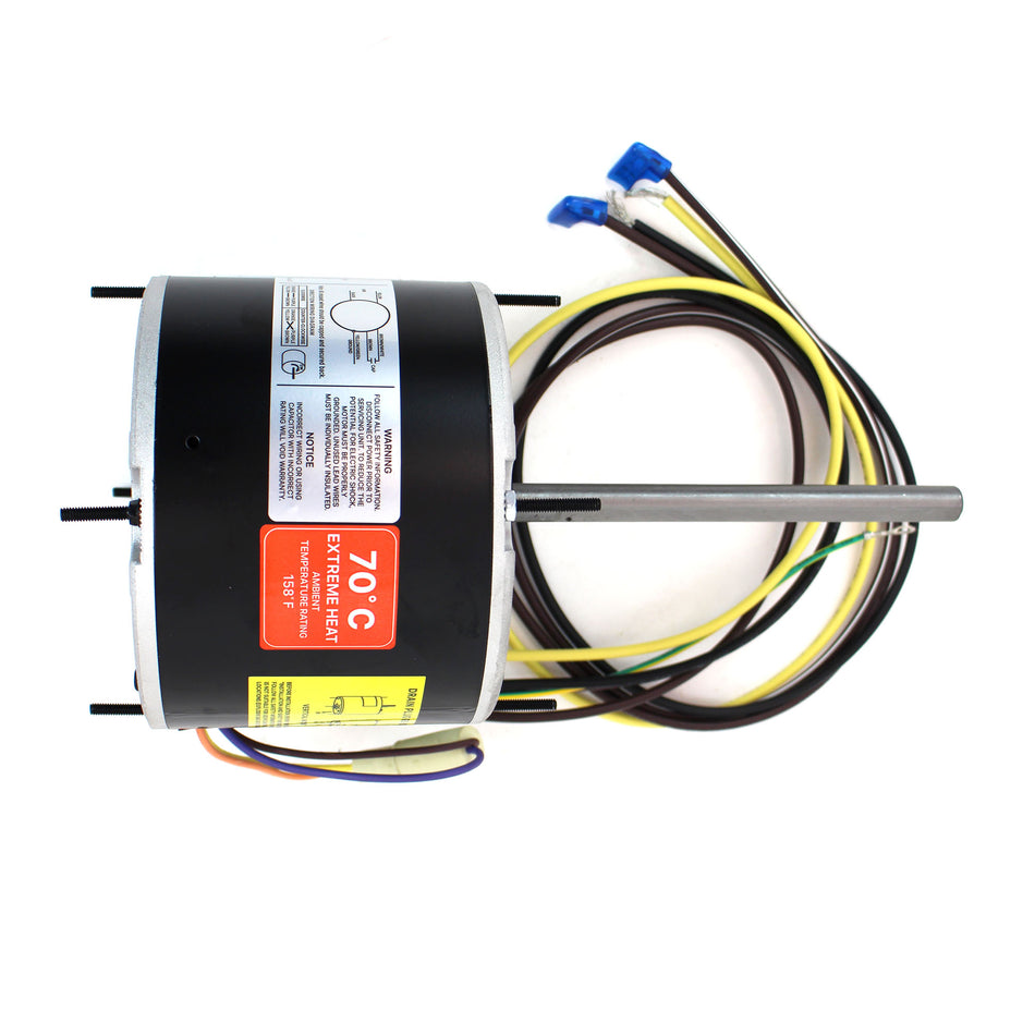 Dial 3/4 HP 1 Spd/1075 RPM 70°C Condenser Fan Motor