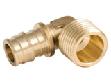 SharkBite 1/2 in. x 1/2 in. MNPT Brass Expansion Male Elbow