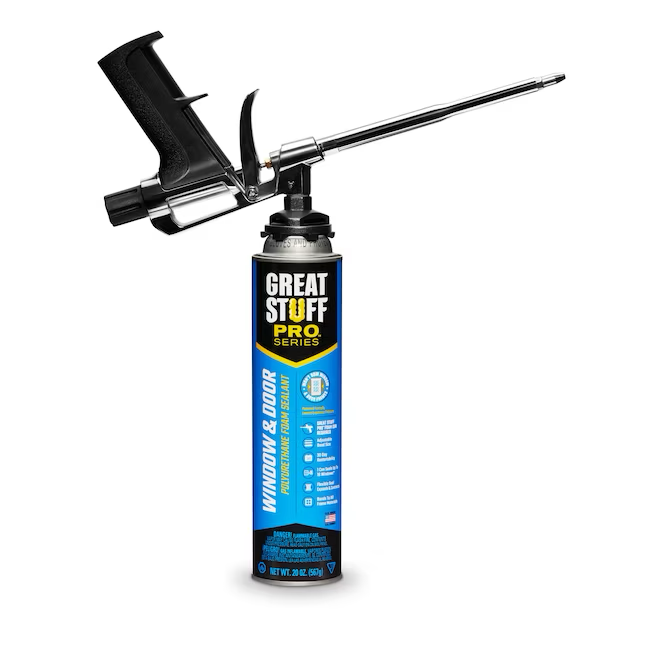 GREAT STUFF PRO Window and Door 20-oz Spray Gun Indoor/Outdoor Spray Foam Insulation