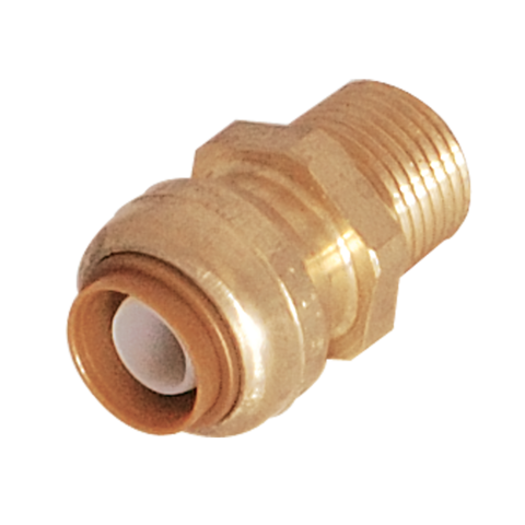 SharkBite 1/2 in. x 1/2 in. MNPT Brass Male Adapter