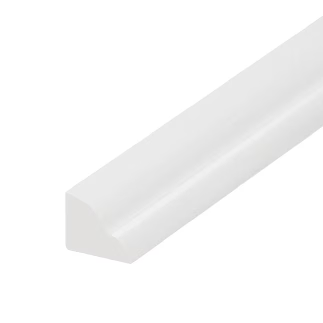 Royal Building Products Cuenta de PVC con acabado de 13/32 pulgadas x 1/2 pulgadas x 8 pies