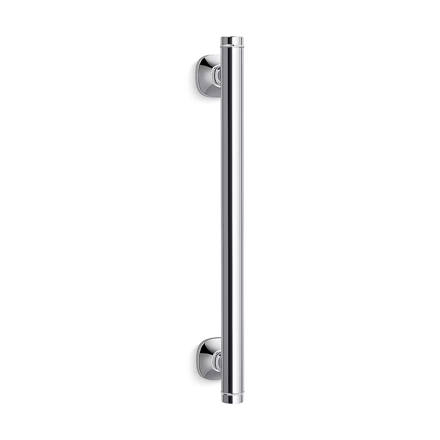 KOHLER Ealing 16-in Polished Chrome Wall Mount ADA Compliant Grab Bar (500-lb Weight Capacity)