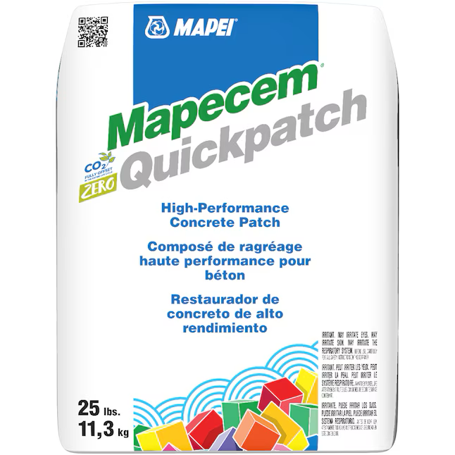 MAPEI Mapecem QuickPatch 25-lb-Pulver Bodenflicken und -nivellierer für den Innen- und Außenbereich